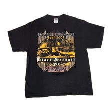 Camisa Black Sabbath Heaven And Hell 2007 Dio Years Tour Ozzy Osbourne Event GG comprar usado  Enviando para Brazil