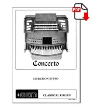 Gem concerto manuale usato  Italia