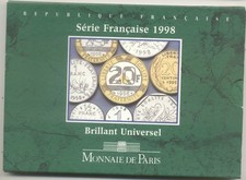 Coffret franc 1998 d'occasion  Rosporden