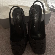 Gabor black shoes for sale  WELLINGBOROUGH