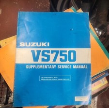 Suzuki 750 supplementary for sale  DOVER