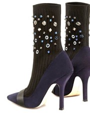 Escarpins bleu nuit d'occasion  Nice-