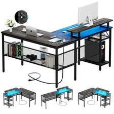 Shaped computer desk for sale  Brentwood