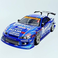 Carroceria de controle remoto Nissan Silvia S15 Team TOYO DRIFT pintada apenas 1:10 comprar usado  Enviando para Brazil