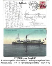 Stempel bayern kastenstempel gebraucht kaufen  Schömberg