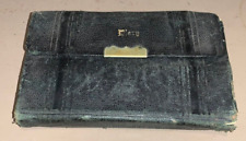 Vintage black leather for sale  Utica