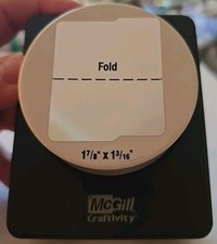McGill Craftivity POCKET FOLDER 1 7/8" X 1 3/16" mini pasta de arquivo perfurada comprar usado  Enviando para Brazil