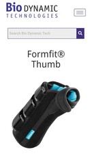 Usado, Ossur Formfit Thumb Spica Splint | Tendinite | Pós-elenco | Entorse.. Right Sm comprar usado  Enviando para Brazil