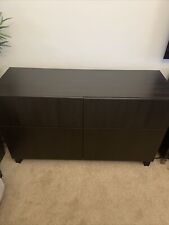 Sideboard ikea black for sale  HUNTINGDON