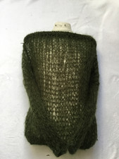 Pull mohair kaki d'occasion  Ambrières-les-Vallées