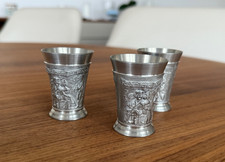 Zinn schnapsbecher bmf gebraucht kaufen  Augsburg