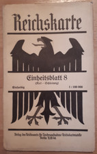 Reichskarte einheitsblatt kiel gebraucht kaufen  Maintal