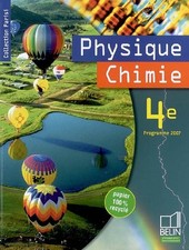 Physique chimie programme d'occasion  France