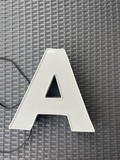 Leuchtbuchstabe weiß 3d gebraucht kaufen  München