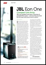 SOUND-ON-SOUND MAGAZINE TEST JBL EON ONE COMPACT LINE ARRAY ALTO-FALANTES comprar usado  Enviando para Brazil