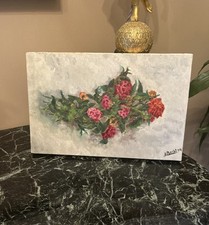 Huile toile représentant d'occasion  Fraisans