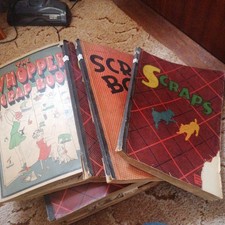 Vintage scrapbook 1930s for sale  STOWMARKET