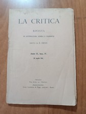 Critica benedetto croce usato  Trappeto