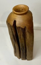 Vaso Vintage George Burt Torno de Madeira de Cedro Virado, Meados do Século MCM Assinado, Canadá comprar usado  Enviando para Brazil
