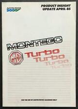 Montego turbo car for sale  LEICESTER