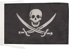 Bandiera pirata jack usato  Roma