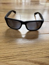 Óculos de sol Ray-Ban RB 4165 Justin 622/T3 54-16-145 3P preto fosco polarizado comprar usado  Enviando para Brazil