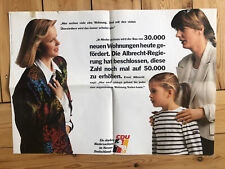 Cdu wahlplakat 1990 gebraucht kaufen  Hermannsburg