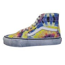 Tênis feminino de lona VANS SK8-HI cônico lavado tingido gravata 7 comprar usado  Enviando para Brazil