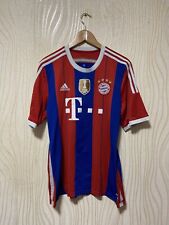 CAMISA DE FUTEBOL BAYERN MÜNICH 2014 2015 CASA ADIDAS F48499 tamanho G masculina comprar usado  Enviando para Brazil