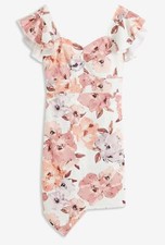 Kleid weiß rosa gebraucht kaufen  Deutschland