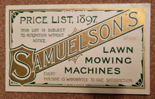 Samuelson lawn mower for sale  HASSOCKS