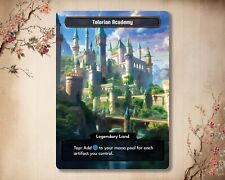 Tolarian Academy - High Quality Alternative Custom Art [Full Art] comprar usado  Enviando para Brazil