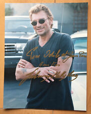 Johnny hallyday. dédicace d'occasion  Arcachon