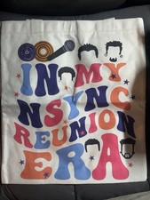 *Sacola tote de lona NSYNC comprar usado *Sacola tote de lona NSYNC comprar usado  Enviando para Brazil
