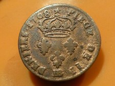 Louis xiv piece d'occasion  Franqueville-Saint-Pierre