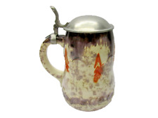 Jugendstil keramik bierkrug gebraucht kaufen  Ruhmannsfelden