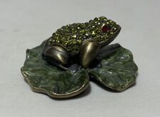 Gorgeous jeweled frog for sale  Charleston