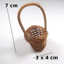 Panier osier miniature d'occasion  Pézenas