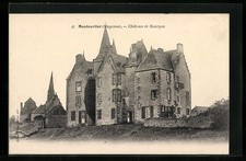 Cpa montourtier château d'occasion  Expédié en France