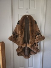 Faux fur shawl for sale  Lubbock
