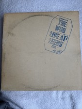 THE WHO Live At Leeds DL79175 LP Vinyl Album  1970 comprar usado  Enviando para Brazil