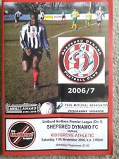 Shepshed dynamo kidsgrove for sale  LEICESTER
