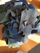 Lederreste dunkle farben gebraucht kaufen  Rhede