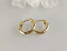 Creole hrringe gelbgold gebraucht kaufen  Berlin