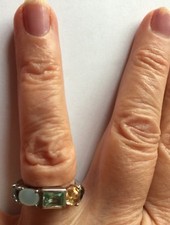 Bague sento argent d'occasion  Cergy-