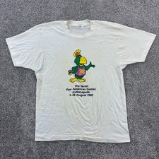 Camisa masculina grande branca Indianápolis vintage 1987 The Tenth Pan American Games comprar usado Camisa masculina grande branca Indianápolis vintage 1987 The Tenth Pan American Games comprar usado  Enviando para Brazil