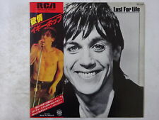 Iggy Pop Lust For Life RCA RVP-6233 Japan Promo VINYL LP OBI comprar usado  Enviando para Brazil