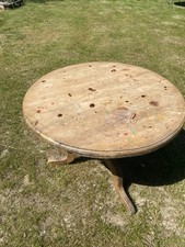 Solid pine round for sale  DUNMOW