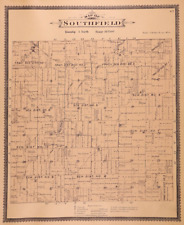 1896 plat map for sale  San Antonio