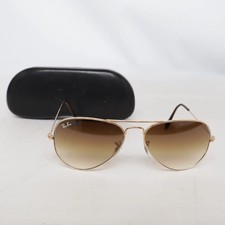 Używany, Ray-Ban, Okulary przeciwsłoneczne, Rb-3025, Pilot/Aviator, Brązowe/Złote #gdb na sprzedaż  PL